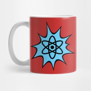 Dynamic Atomic symbol cartoon style science geek gifts Mug